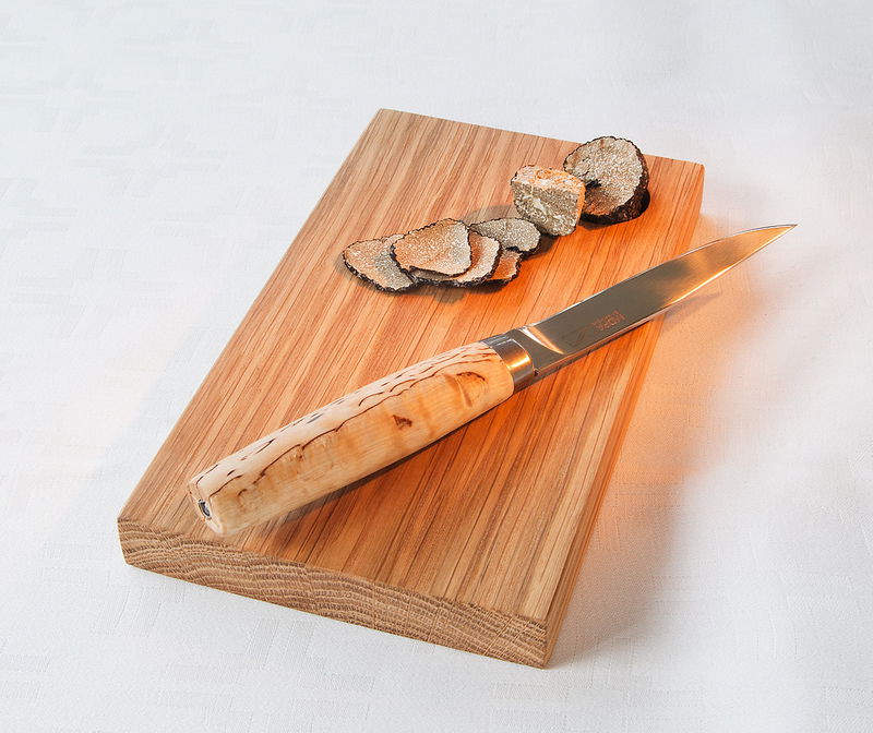 Exklusiv steakkniv i masurbjörk 2 alternativt 4-pack i presentförpackning