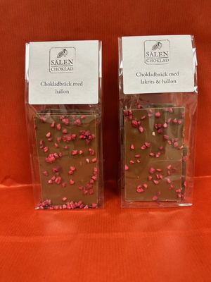 Chokladbräck flera olika choklad och smaker