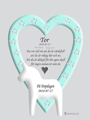 Taufbild - Dalapferd