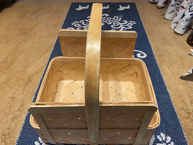 Vedkorg - Med gavlar