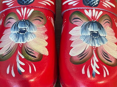 Träskor - Dalarna "Kurbits"