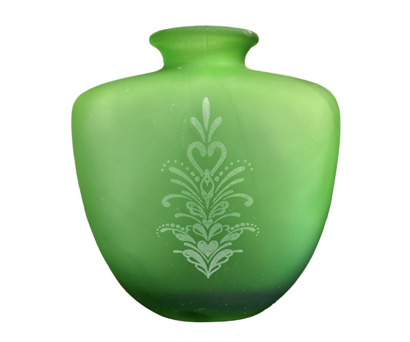 Vas i frostat glas 16,5 cm - Dalahästar & Kurbits