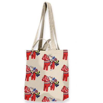 Kasse - Dalahästar med kurbits