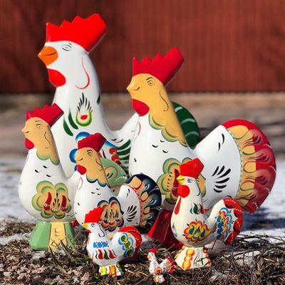 Dalatupp 17 cm - Fem olika färger