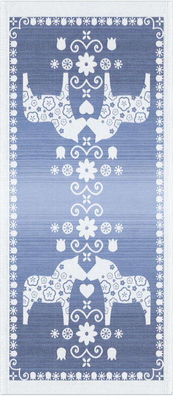 Table runner - Dalarna Light blue 35x80 or 35x120 cm