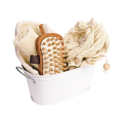 Wellnes SPA-set i lyxig Zinkbalja