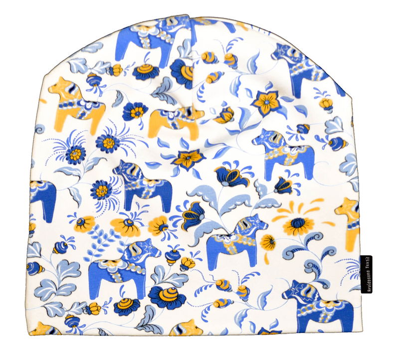 Mössa - Dalahästar & Kurbits - Storlek X-Large 52 cm