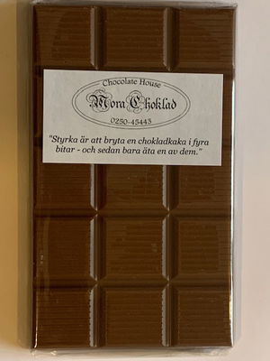 Ljus chokladkaka 100 gram