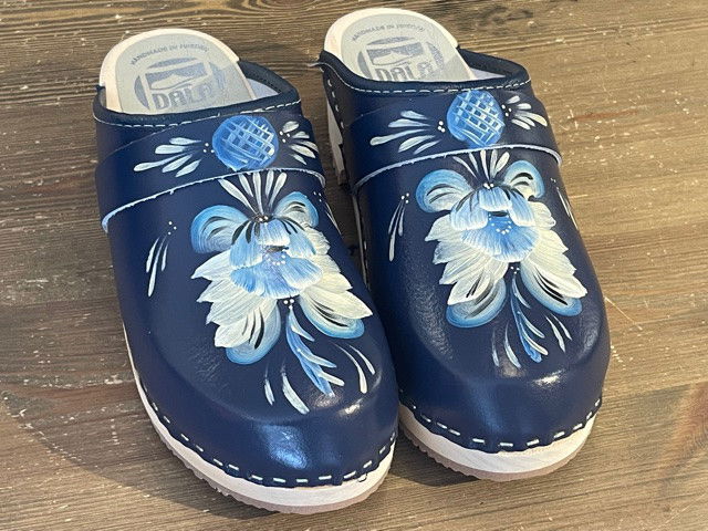 Träskor - Dalarna "Kurbits"