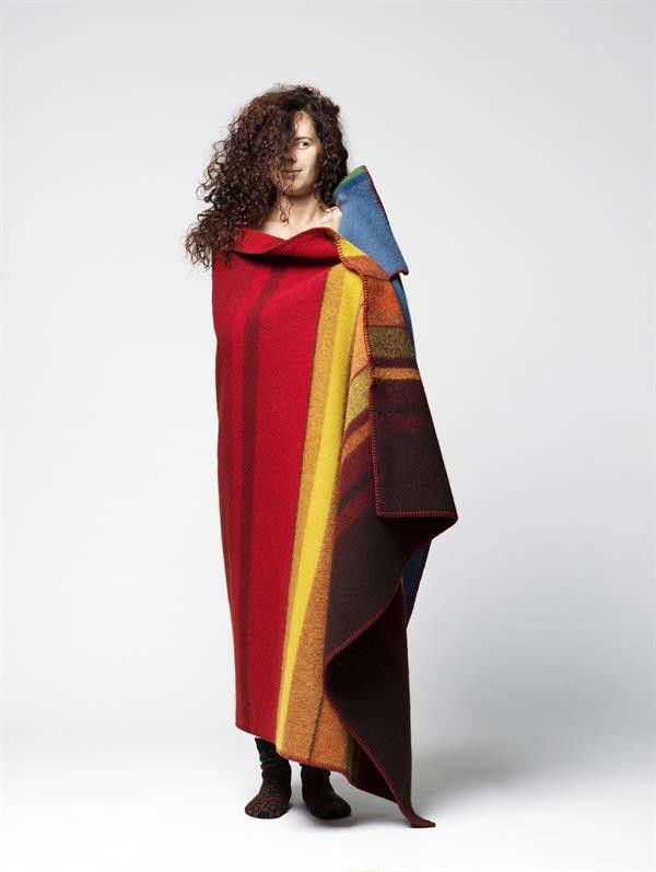 Falu Rödfärg filt 135 x 200 cm