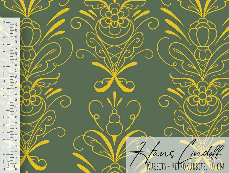 Tapet - Kurbits "Retro"