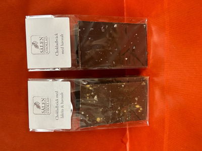 Chokladbräck flera olika choklad och smaker