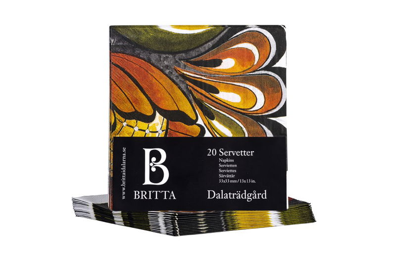 Servetter (20st) design Britta i dalarna