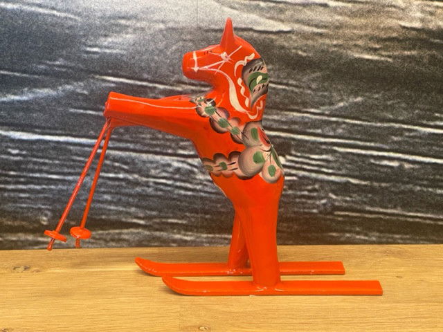 Dalahästen - Skidåkare