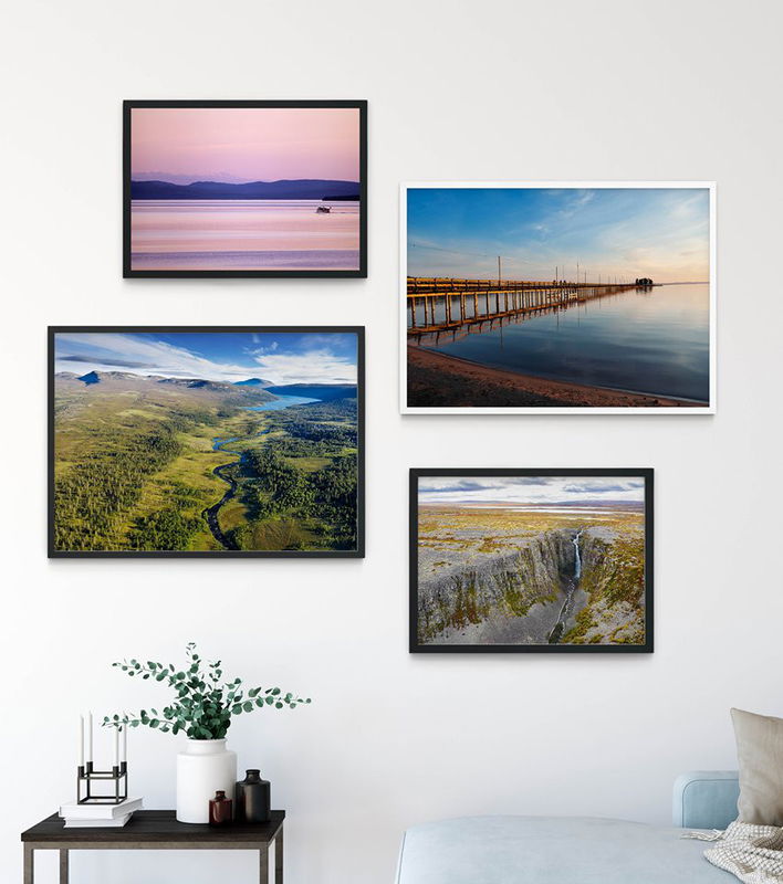 Canvastavla - Grövelsjön