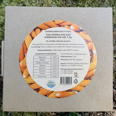 Slicksten majs & salt 1 kg