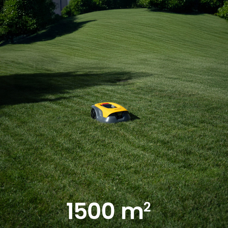 Stiga robotgräsklippare kabelfri HDR kamera A 15 V, 1500 kvm