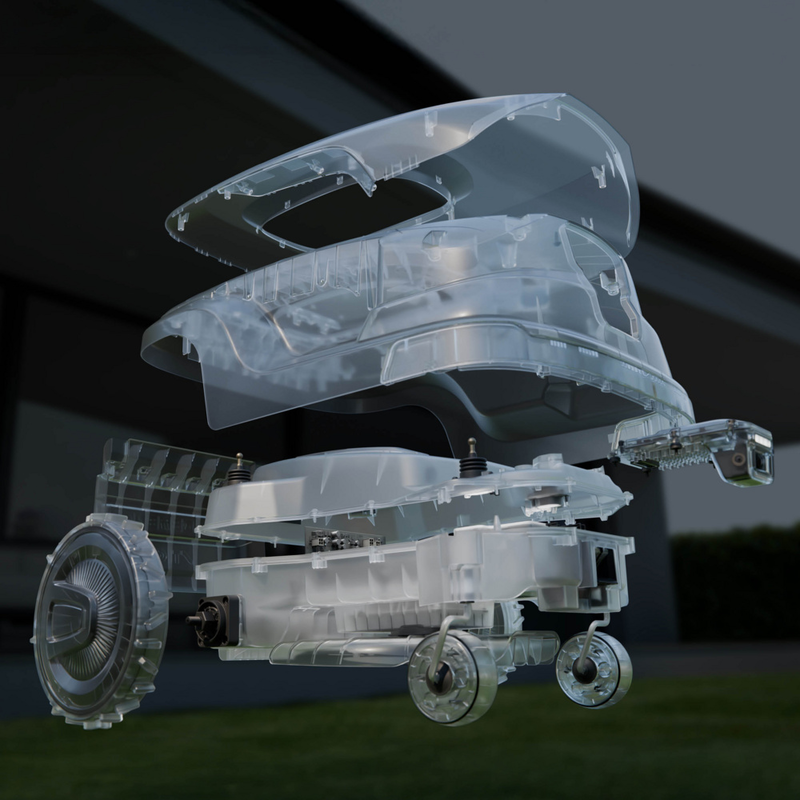 Stiga robotgräsklippare kabelfri HDR kamera A50V, 5000 kvm