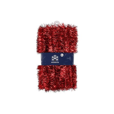 Julgransglitter Rött 6 m – Skapa värmande julstämning