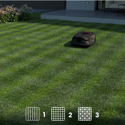 Stiga robotgräsklippare kabelfri HDR kamera A100V, 10 000 kvm