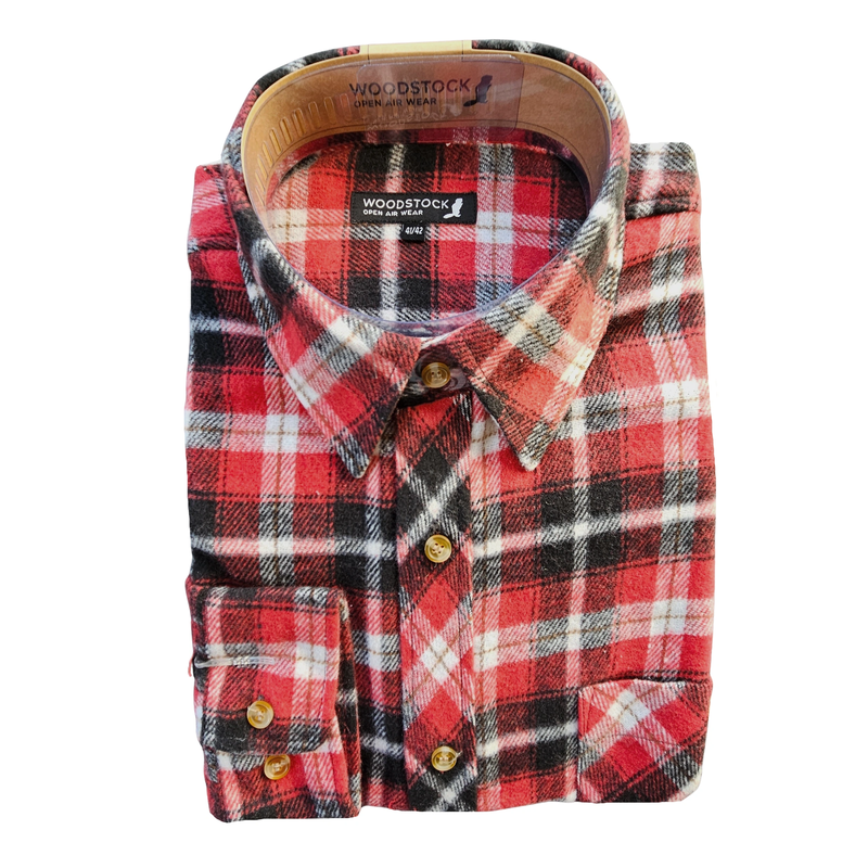 Flanellskjorta flera färger