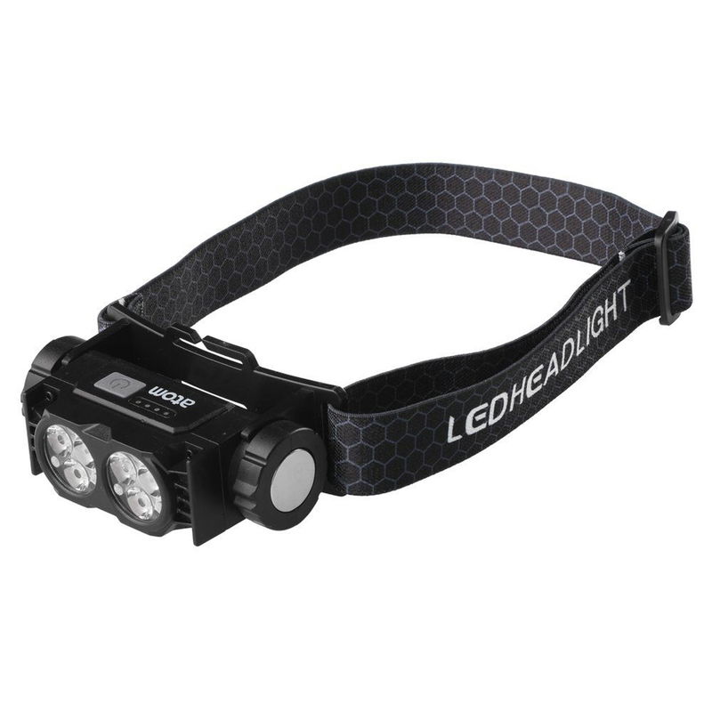 Pannlampa Atom Black Star 500 lm