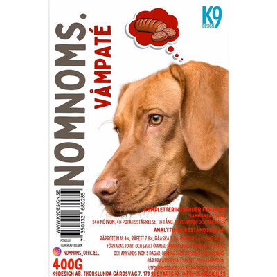 K9 Design Nom Noms korvar