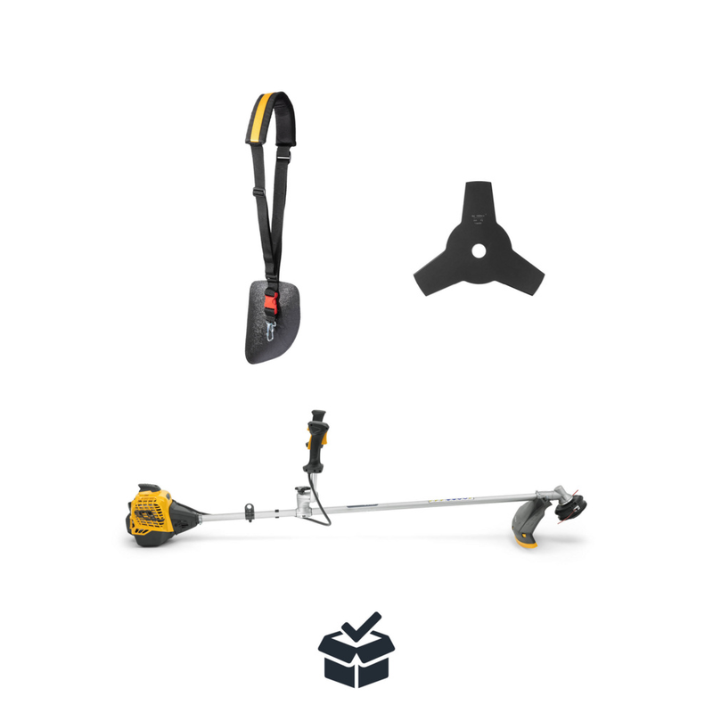 Stiga bensindriven gräsröjare BC 740 B