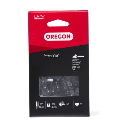 Oregon sågkedja PowerCut 18" 45cm, 1.5mm, 3/8, 68DL