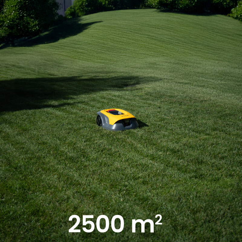 Stiga robotgräsklippare kabelfri HDR kamera A 25 V, 2500 kvm