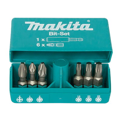Makita Skruvbitssats med PH, PZ och TX skruvbits