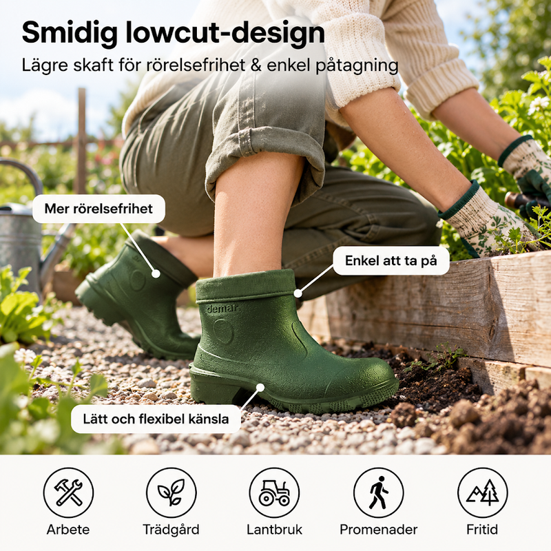 Agro Lux Lowcut – Extremt lätt och smidig unisexstövel i EVA