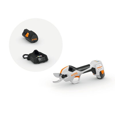 STIHL ASA 20 batteridriven sekatör – komplett set med AS 2-batteri och AL 1-laddare