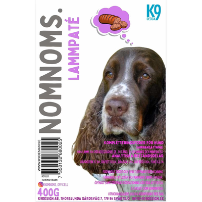 K9 Design Nom Noms Lammpaté 400 gram