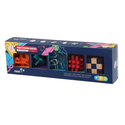Puzzle Set 5-pack – Hjärnträning och Underhållning