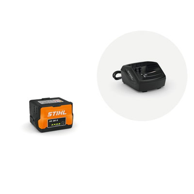 Stihl AK 30 S 5 Ah  startset – batteri och AL 101-laddare för AK-systemet