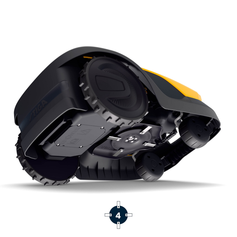 Stiga robotgräsklippare kabelfri HDR kamera A 15 V, 1500 kvm