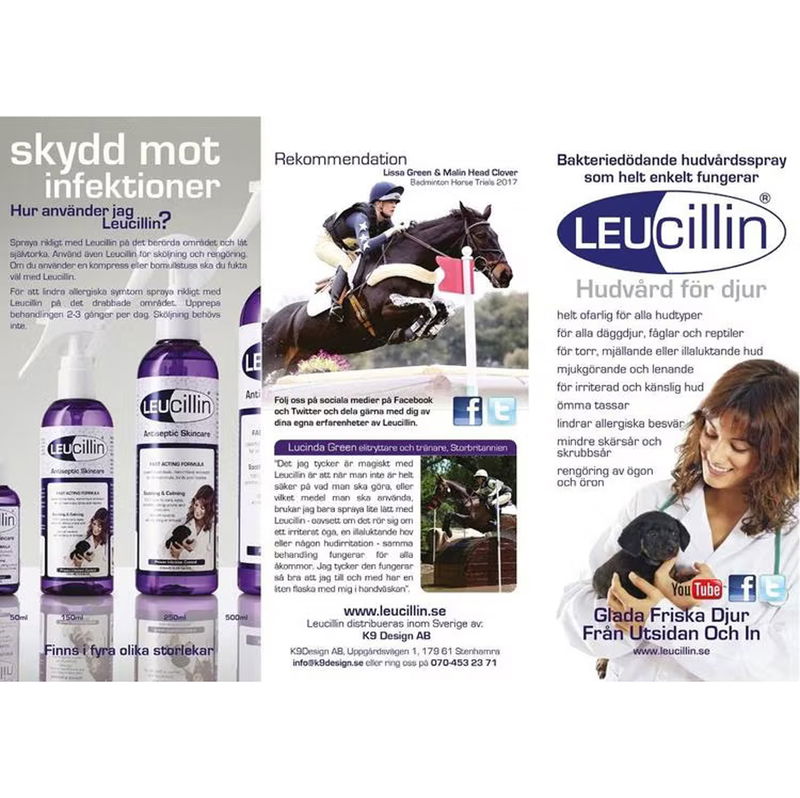 Leucillin – Effektiv, naturlig och säker sårrengöring för hundar