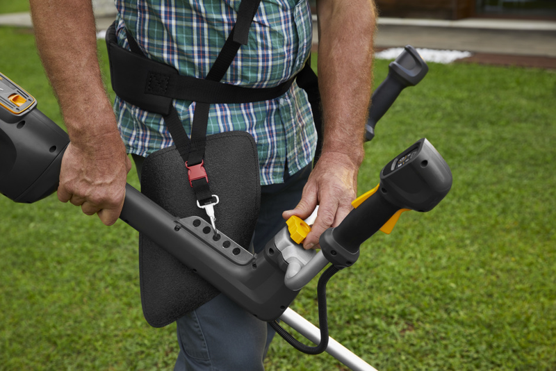 Stiga batteridriven gräsröjare, grästrimmer BC 700e B kit