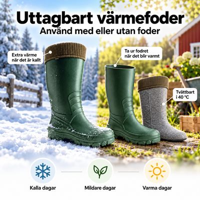 Universal – Extremt lätt unisexstövel med långt skaft