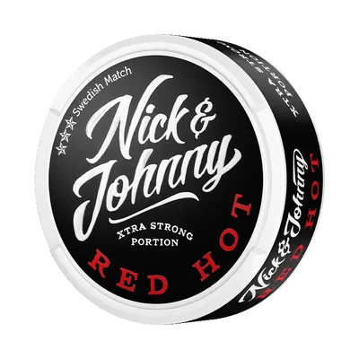 Nick & Johnny Red Hot Extra Strong Portion