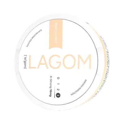 LAGOM Peach Mint X-Strong 16 mg