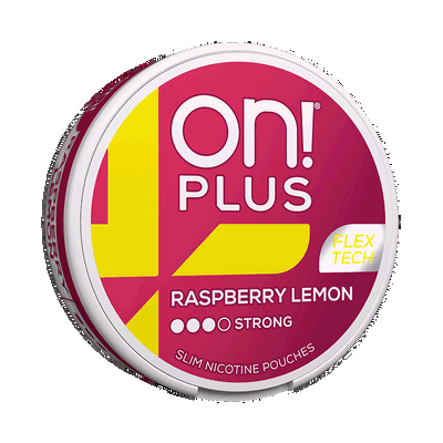 On! Plus Raspberry Lemon Strong vänster