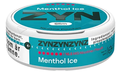 ZYN Menthol Ice Slim Ultra Strong