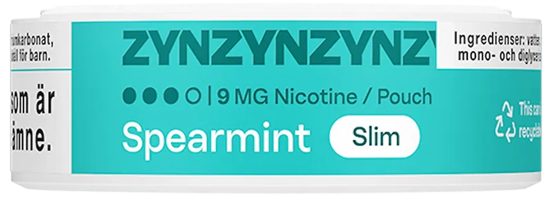 ZYN Spearmint Slim Strong