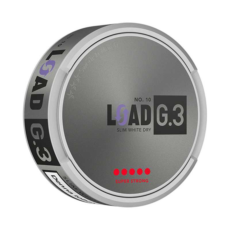 G.3 NO.10 LOAD Slim White Dry Super Strong