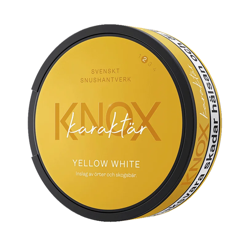 KNOX Karaktär Vit Portion Mixpack 4-pack