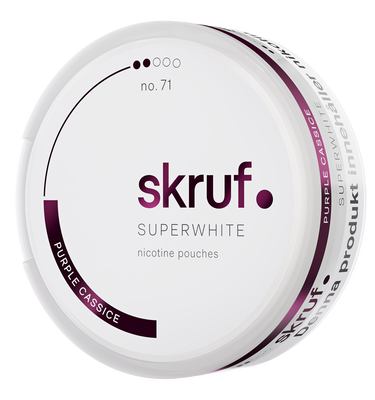 Skruf Superwhite No. 71 Purple Cassis
