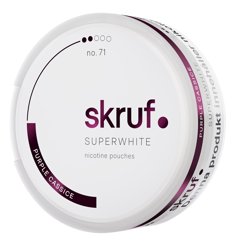 Skruf Superwhite No. 71 Purple Cassis