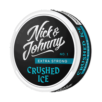 Nick & Johnny Crushed Ice Extra Strong Portion